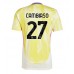 Maillot de foot Juventus Andrea Cambiaso #27 Extérieur vêtements 2024-25 Manches Courtes